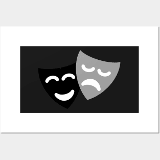 Theater Masks Posters and Art